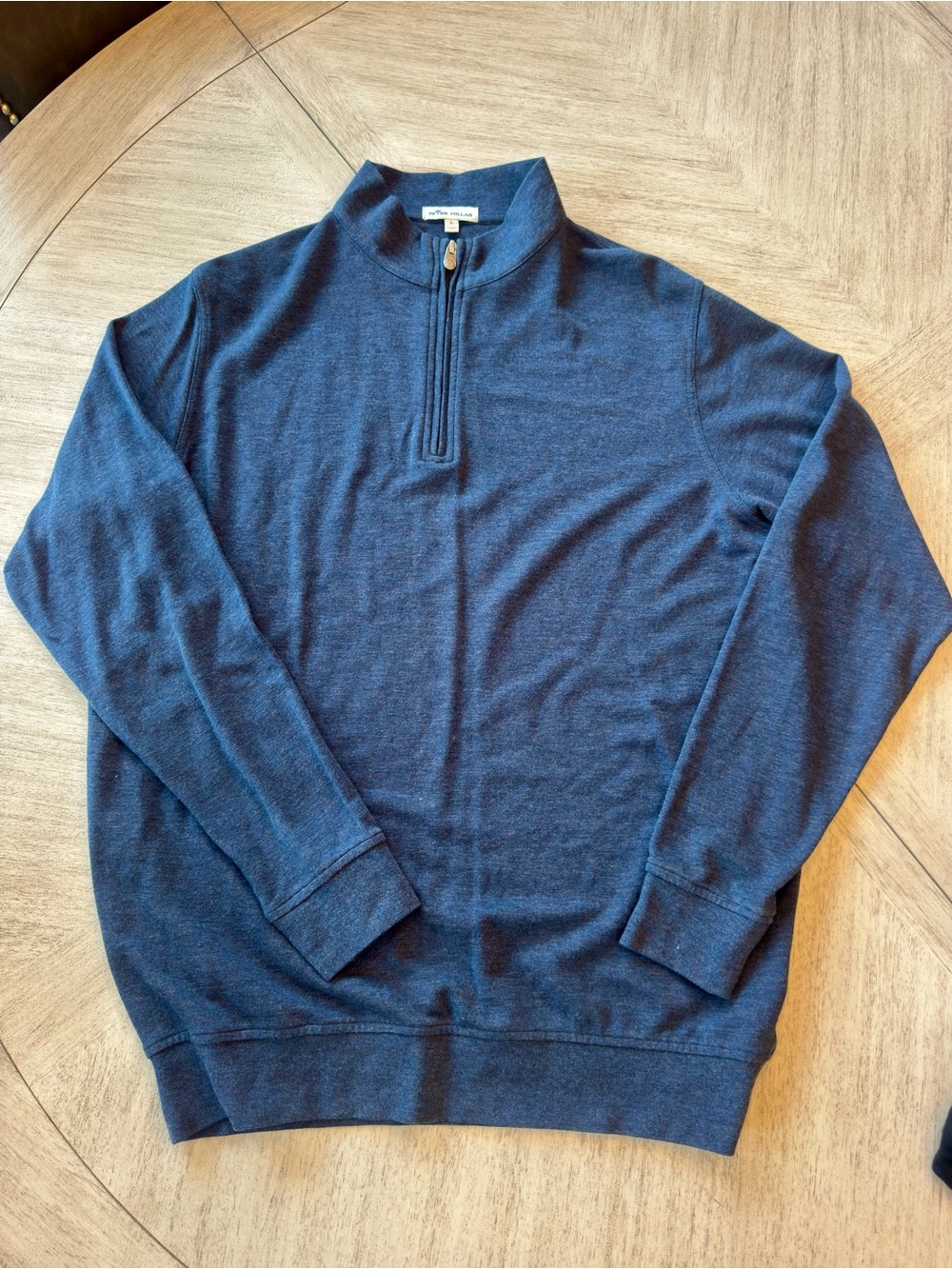Peter Millar Quarter-Zip Men’s Sweater - Navy Blue